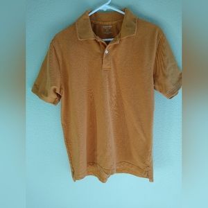 St. John's Bay heritage polo orange mens medium